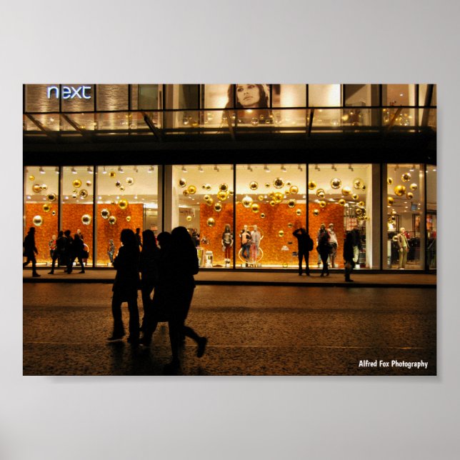 Highstreet Silhouettes Poster (Front)