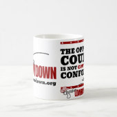 Hightower Lowdown: The opposite of courage (Mug) Coffee Mug (Center)