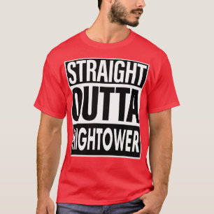 Hightower Name Straight Outta Hightower T-Shirt