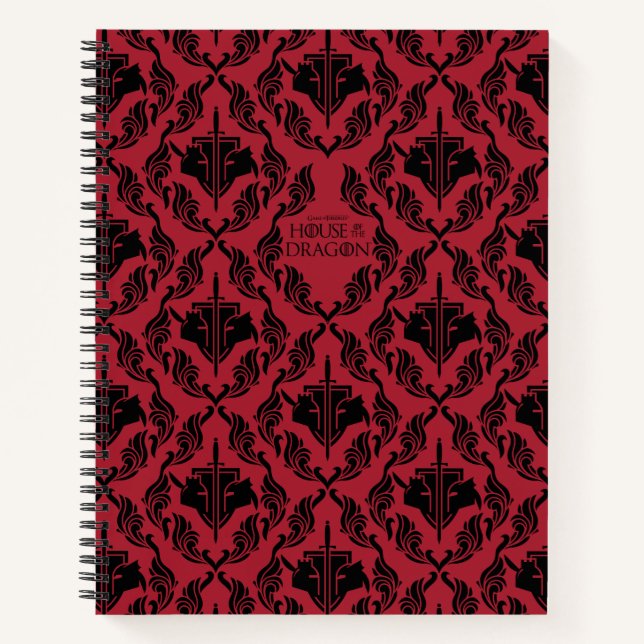 Hightower Vs. Targaryen Helmet Pattern Notebook (Front)