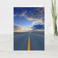 Highway at Sunrise Day