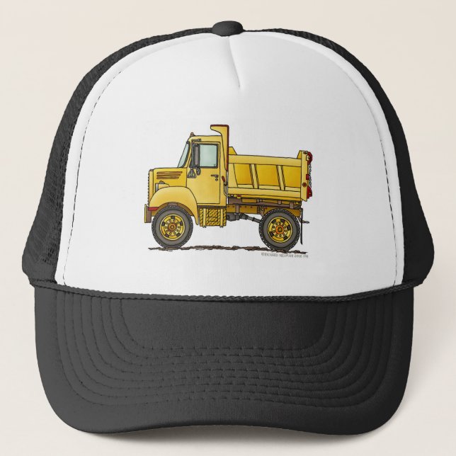 Highway Dump Truck Construction Hats (Front)