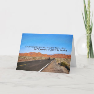 HIGHWAY JOURNEY Greeting Card