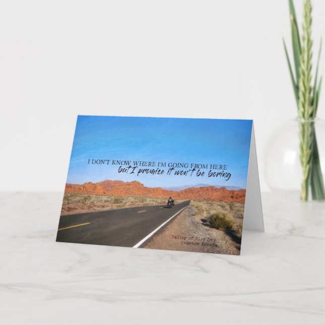 HIGHWAY JOURNEY Greeting Card (Front)