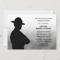 Highway Patrolman Retirement Invitation