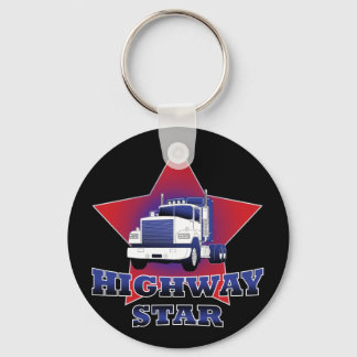 Highway Star Trucker Key Ring