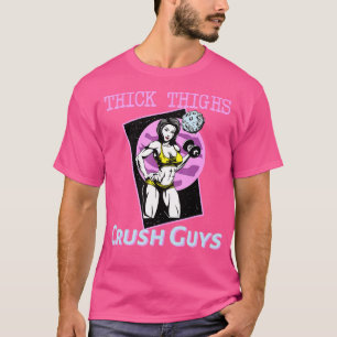 hiick highs Crush Guys Weightlifting Bodybuilding  T-Shirt