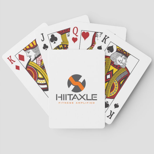 HIITAXLE Logo Playing Cards (Back)