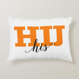 Hij / His Dutch Holland Vocabulary Words Decorative Cushion