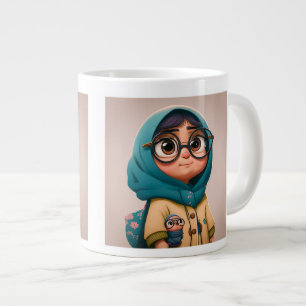 Hijab Girl Jumbo Mug 