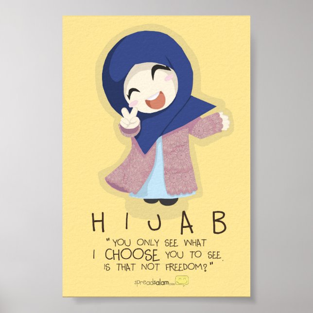 Hijab is Freedom Poster (Front)