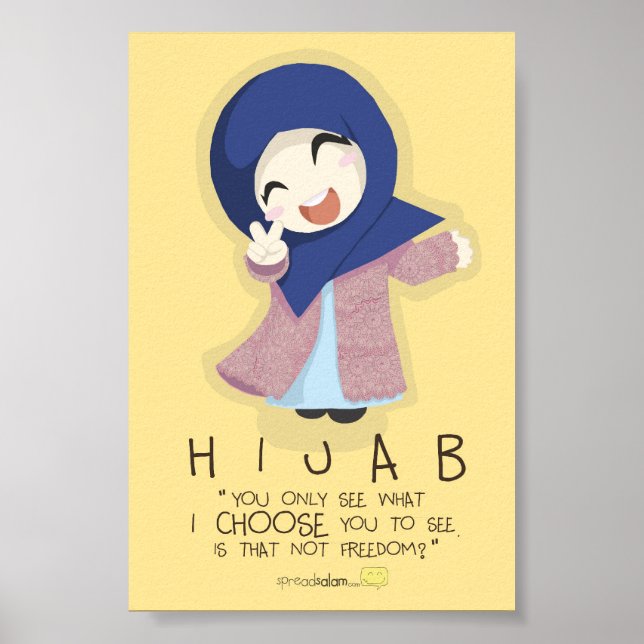 Hijab is Freedom Poster (Front)