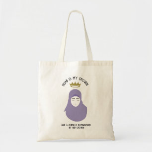 Hijab is my crown - HIJAB - VIO Tote Bag