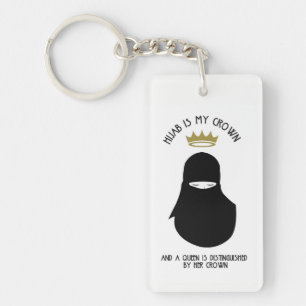 Hijab is my crown - NIQAB Key Ring
