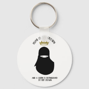 Hijab is my crown - NIQAB Key Ring
