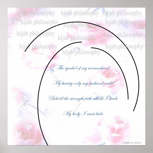 Hijab Philosophy Poster (Front)