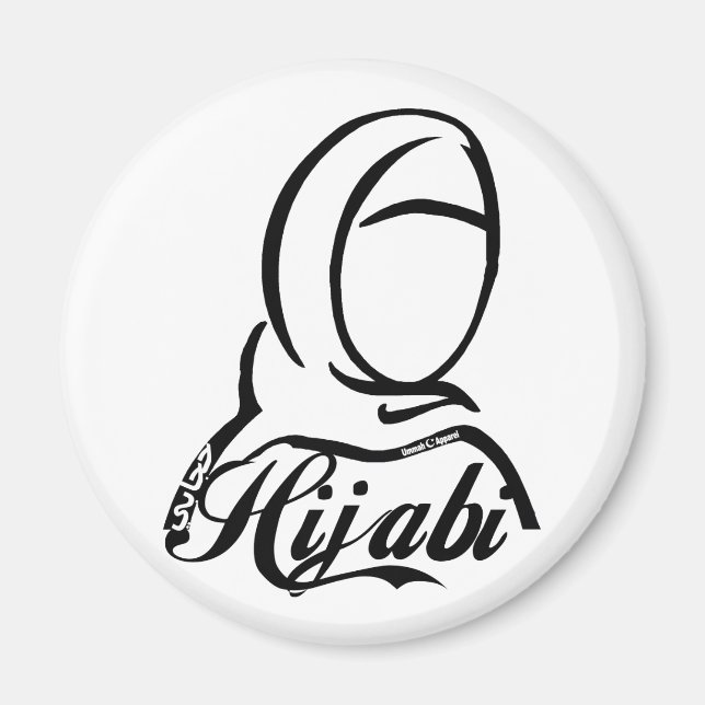 Hijabi Magnet (Front)