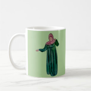 Hijabi - Muslimah - Hijab Hand drawn - Hijab Girl Coffee Mug