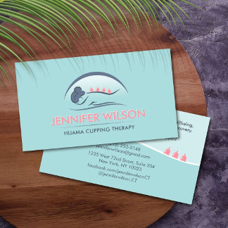 Hijama Wet Cupping Therapist Modern Business Card