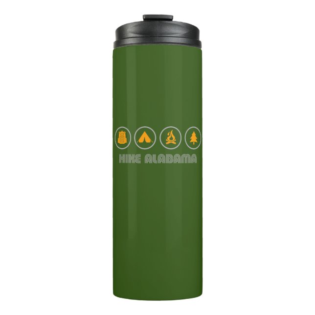 Hike Alabama Thermal Tumbler (Front)