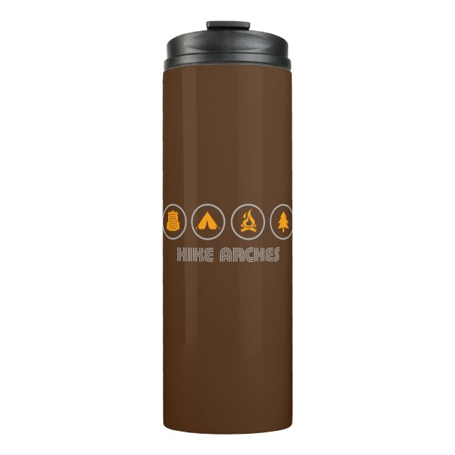 Hike Arches National Park Thermal Tumbler (Front)
