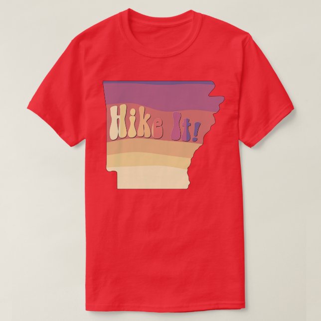 Hike Arkansas Design TShirt (Design Front)