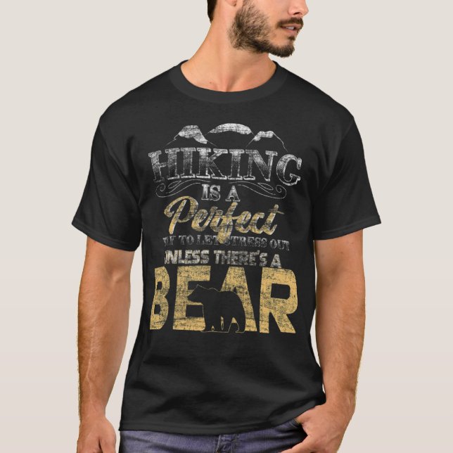 Hike bear gift idea  T-Shirt (Front)