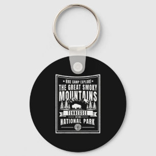Hike camp explore the great smoky mountains est key ring