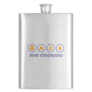 Hike Colorado Hip Flask
