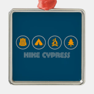 Hike Cypress Provincial Park Metal Tree Decoration