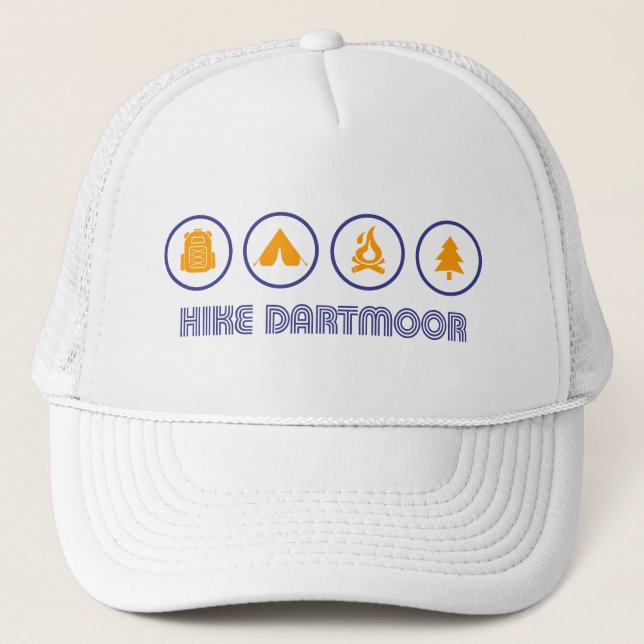 Hike Dartmoor National Park Trucker Hat (Front)