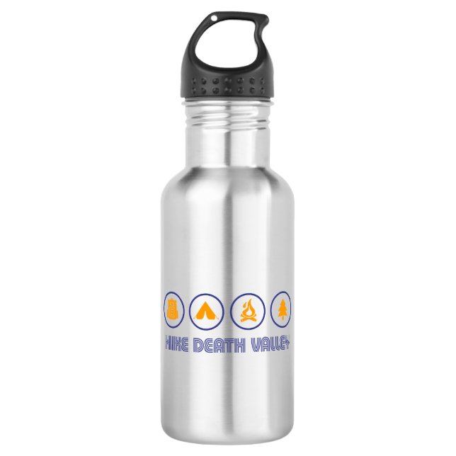 Hike Death Valley National Park 532 Ml Water Bottle (Front)