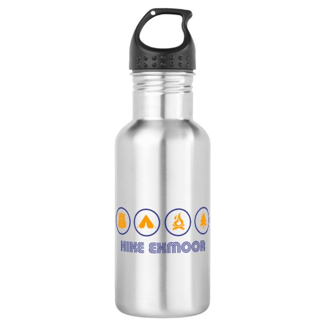 Hike Exmoor National Park 532 Ml Water Bottle (Front)