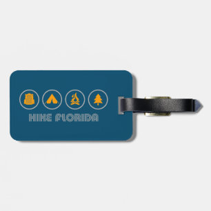 Hike Florida Luggage Tag