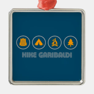 Hike Garibaldi Provincial Park Metal Tree Decoration