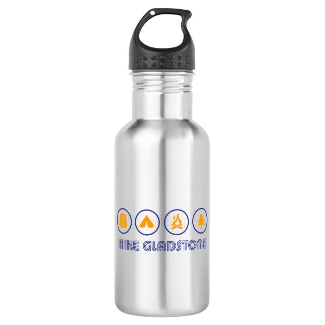 Hike Gladstone Provincial Park Canada 532 Ml Water Bottle (Front)