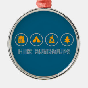 Hike Guadalupe Mountains National Park Metal Tree Decoration