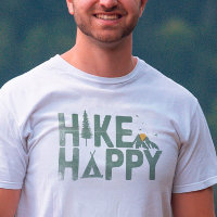 Hike Happy Camper Hiker Hiking Family Personalised