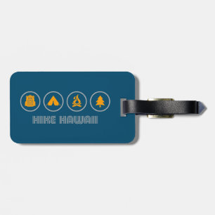 Hike Hawaii Luggage Tag