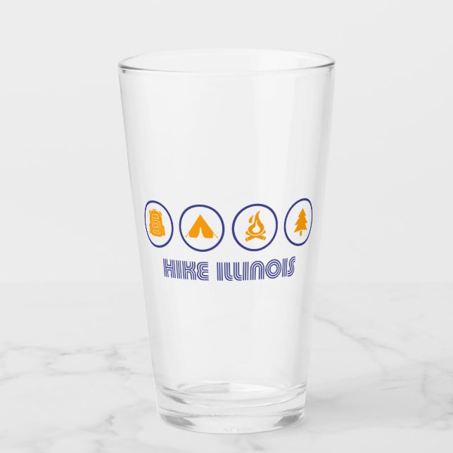Hike Illinois Glass (Front)