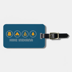 Hike Indiana Luggage Tag
