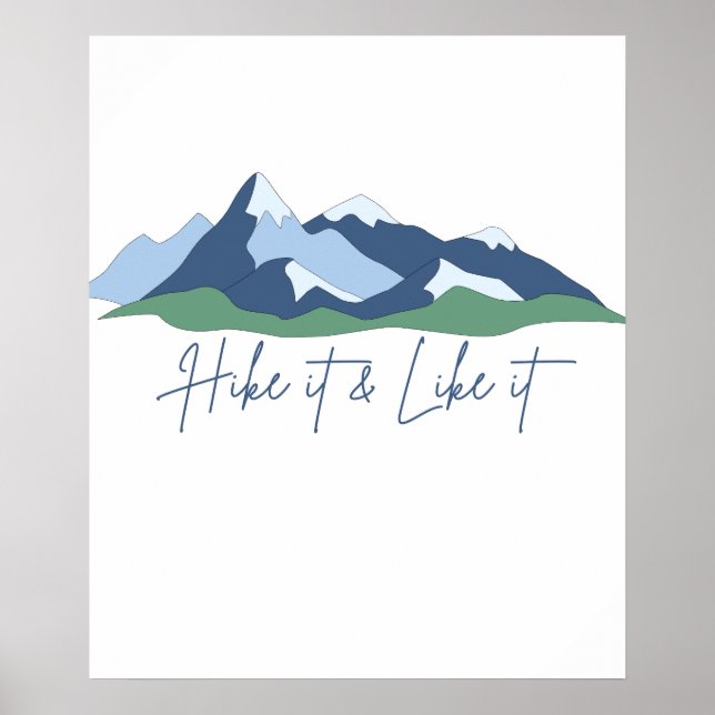 Hike it and Like it Poster (Front)