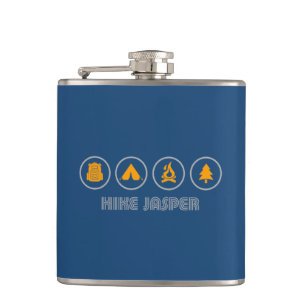 Hike Jasper National Park Hip Flask
