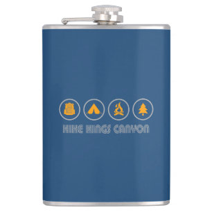 Hike Kings Canyon National Park Hip Flask