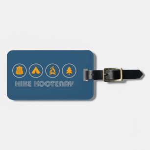 Hike Kootenay National Park Luggage Tag