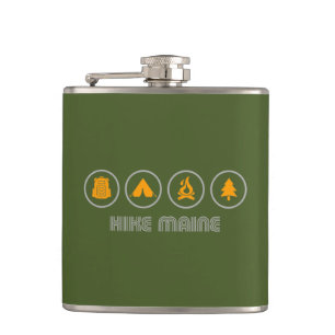 Hike Maine Hip Flask