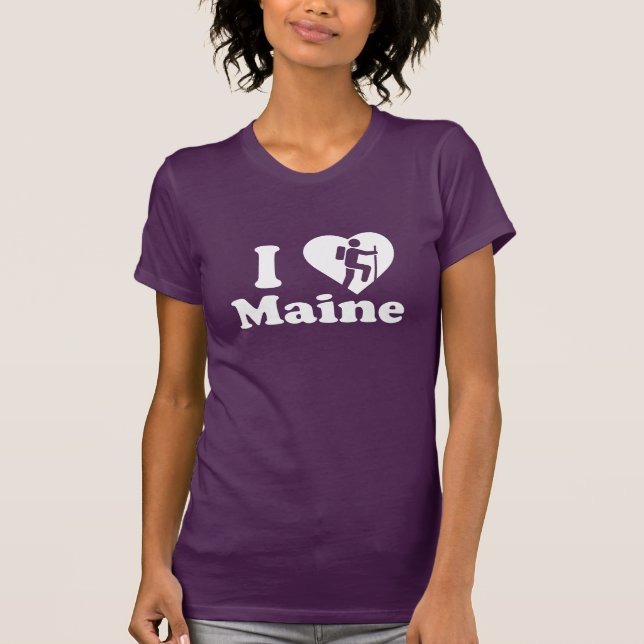 Hike Maine T-Shirt (Front)