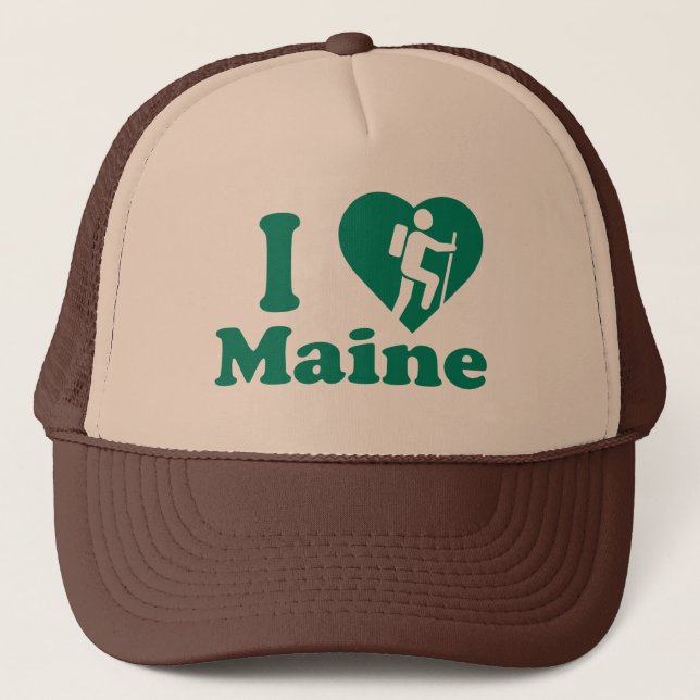 Hike Maine Trucker Hat (Front)
