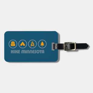Hike Minnesota Luggage Tag