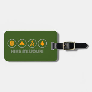 Hike Missouri Luggage Tag